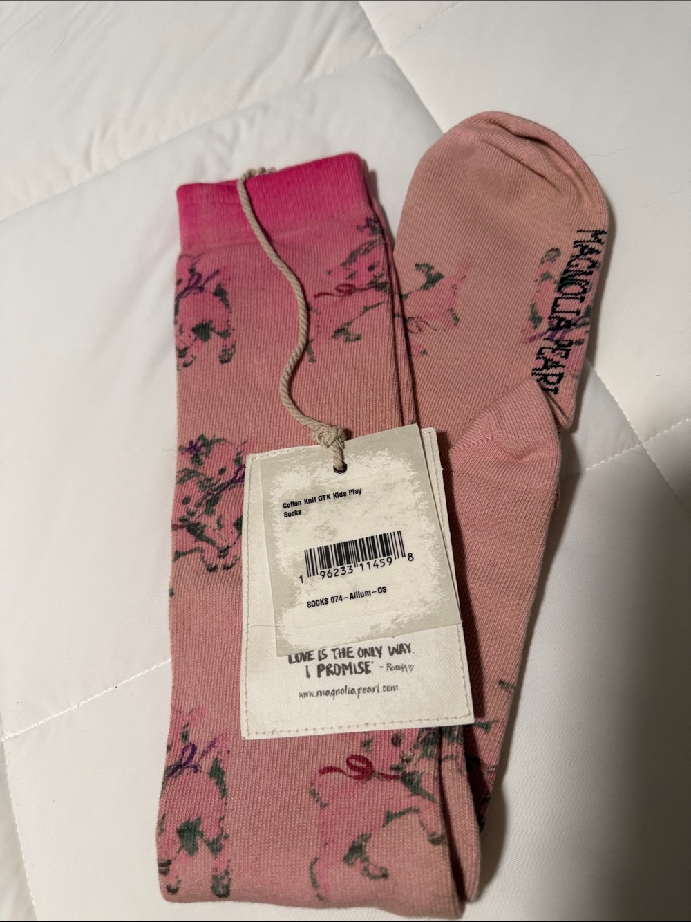 Magnolia Pearl OTK Kids Play Socks, NWT